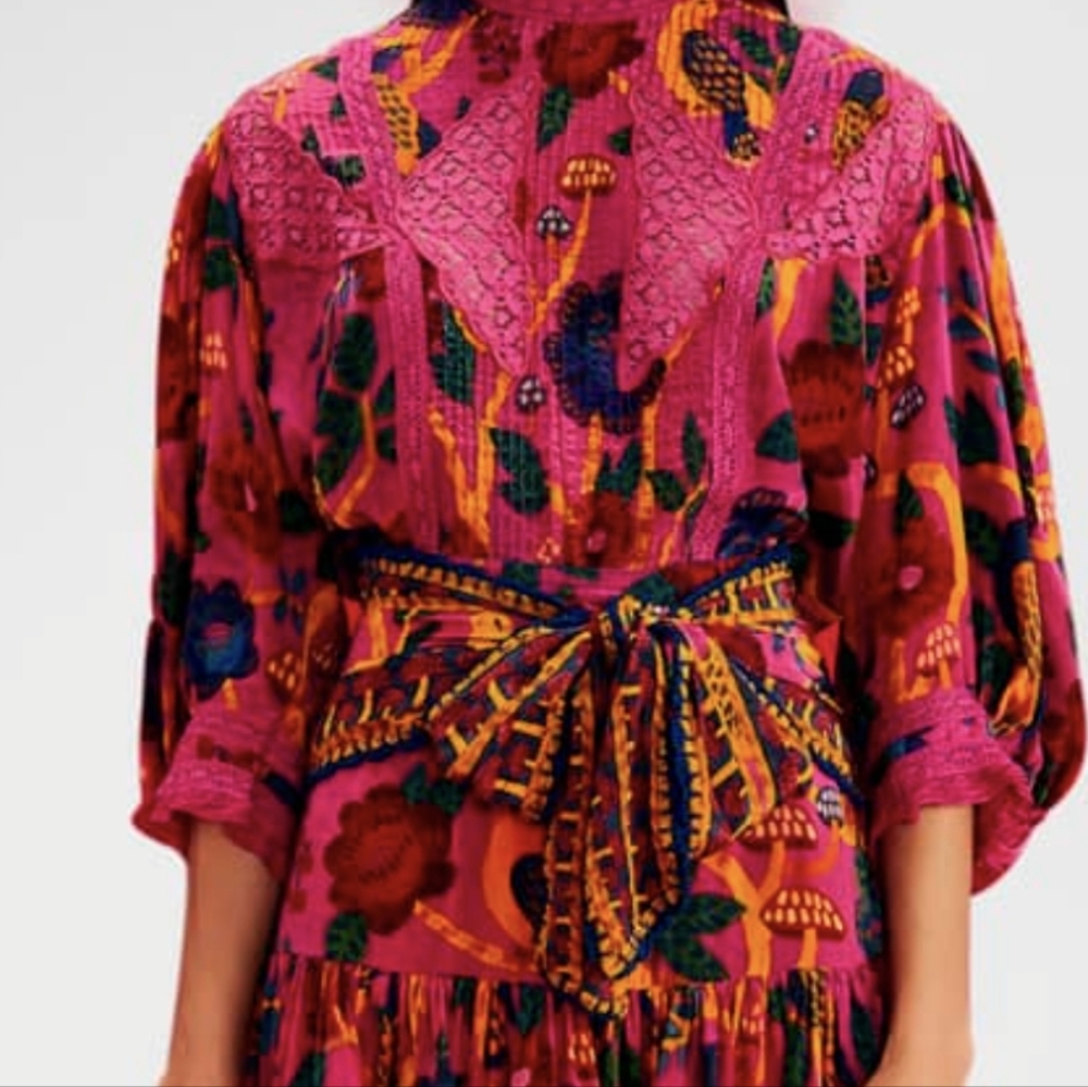 Farm Rio Sweet Forest Blouse